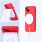 Samsung Galaxy S24 PLUS Case Silicone Mag Cover MagSAFE  Red 