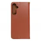 Samsung Galaxy A35 Wallet Cases Leather case SMART PRO Elegant  Brown 