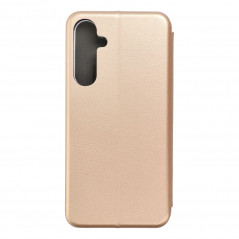 Samsung Galaxy A35 Wallet Cases Book Elegance Elegant  Gold 