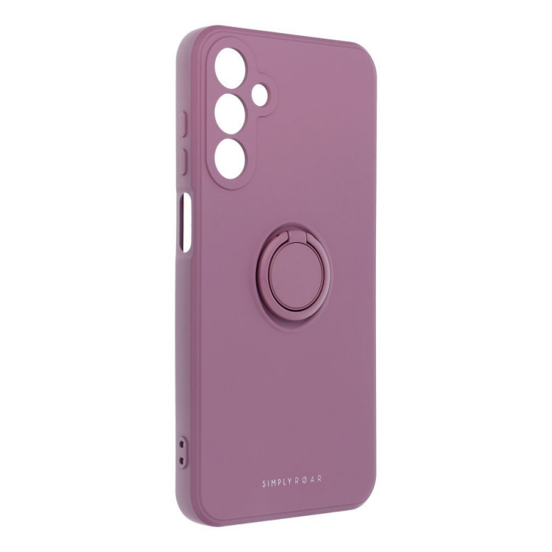 Samsung Galaxy A15 5G Case Roar Amber Purple 