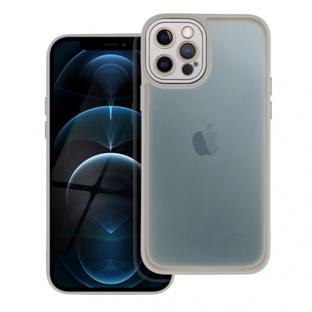 Apple iPhone 12 Pro Case VARIETE Elegant  Steel