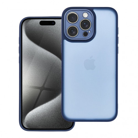 Apple iPhone 15 Pro Max Case VARIETE Elegant  Navy blue 