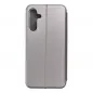 Samsung Galaxy A15 5G Wallet Cases Book Elegance Elegant  Grey 