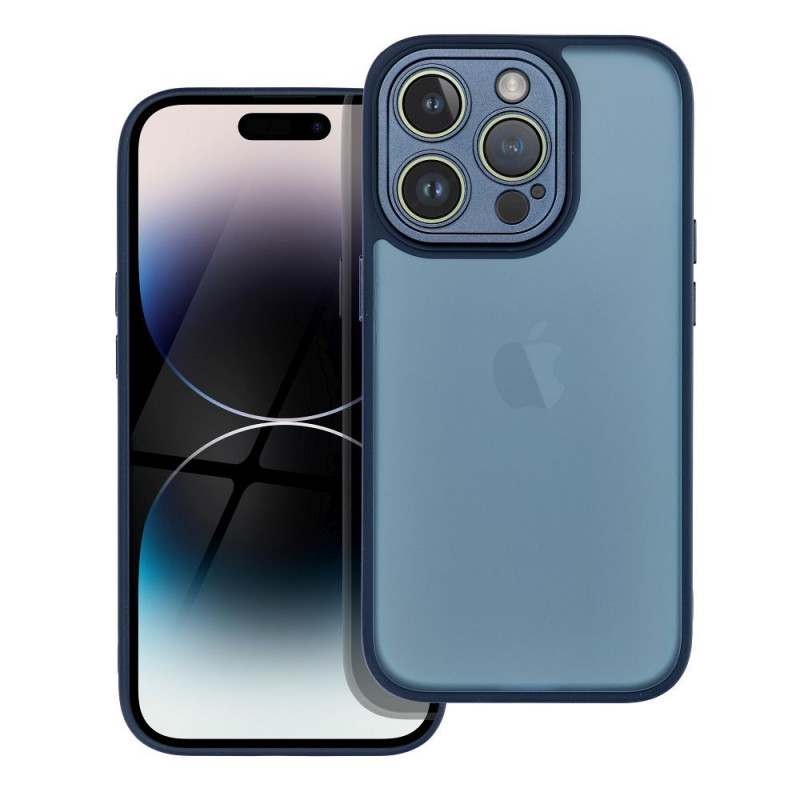 Apple iPhone 14 Pro Case VARIETE Elegant  Navy blue 