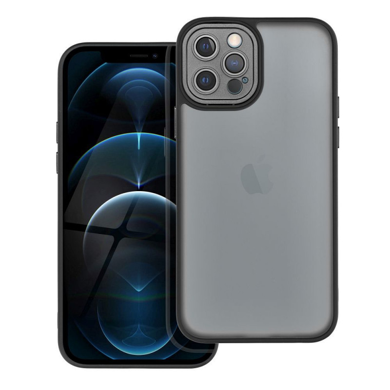 Apple iPhone 12 Pro Case VARIETE Elegant  Black 