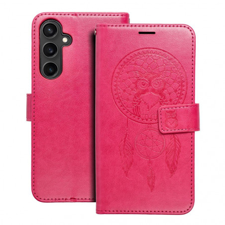 Samsung Galaxy S23 FE Wallet Cases MEZZO Book Dreamcatcher  Magenta 