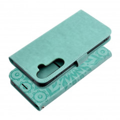 Samsung Galaxy A35 Wallet Cases MEZZO Book Mandala  Green 