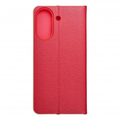 XIAOMI Redmi 13C Wallet Cases LUNA Book Gold Elegant  Red 