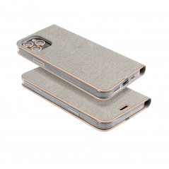 XIAOMI Redmi 13C Wallet Cases LUNA Book Gold Elegant  Silver 