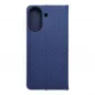 XIAOMI Redmi 13C Wallet Cases LUNA Book Carbon Carbon Fibre, Elegant  Blue 