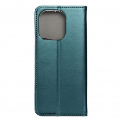 XIAOMI Redmi Note 13 4G Wallet Cases Smart Magneto book Dark green 