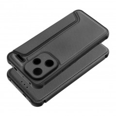 XIAOMI Redmi Note 13 Pro Plus 5G Wallet Cases Razor Book Carbon Fibre, Carbon pattern  Black 