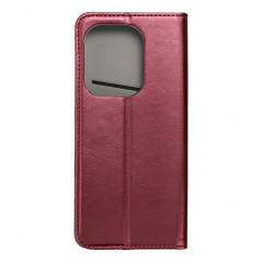 XIAOMI Redmi Note 13 Pro 4G Wallet Cases Smart Magneto book Burgundy 