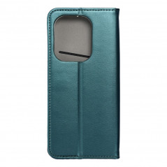 XIAOMI Redmi Note 13 Pro 4G Wallet Cases Smart Magneto book Dark green 