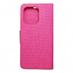 XIAOMI Redmi Note 13 4G Wallet Cases CANVAS Book Pink 