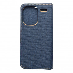 XIAOMI Redmi Note 13 Pro Plus 5G Wallet Cases CANVAS Book Navy blue 