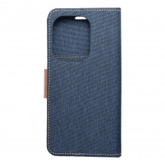 XIAOMI Redmi Note 13 Pro 4G Wallet Cases CANVAS Book Navy blue 