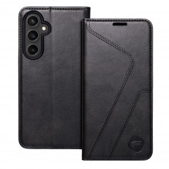 Samsung Galaxy S24 Wallet Cases Forcell F-PROTECT RFID Blocker Book Elegant  Black 