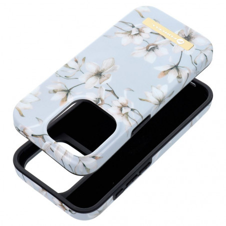 Apple iPhone 14 Case Forcell F-Pprotect Mirage MagSAFE  Spring flowers 