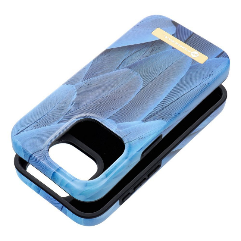 Apple iPhone 15 Case Forcell F-Pprotect Mirage MagSAFE  Blue bird 