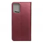 Motorola Moto G24 Wallet Cases Smart Magneto book Burgundy 