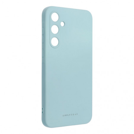 Samsung Galaxy A35 Case Roar Space Monochrome, Elegant  Sky Blue