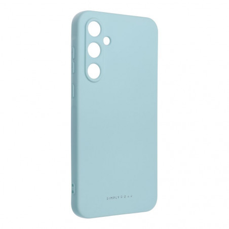 Samsung Galaxy A55 Case Roar Space Monochrome, Elegant  Sky Blue 