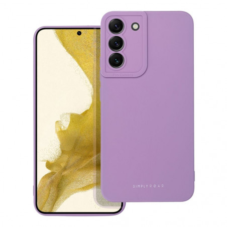 Samsung Galaxy A35 Case Roar Luna Monochrome, Stylish, An aesthetic accessory  Violet 