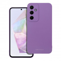 Samsung Galaxy A35 Case Roar Luna Monochrome, Stylish, An aesthetic accessory  Violet 