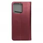 Realme Note 50 Wallet Cases Smart Magneto book Burgundy 