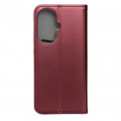 Huawei nova 12s Wallet Cases Smart Magneto book Burgundy 