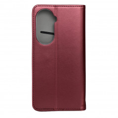 Huawei nova 12 SE Wallet Cases Smart Magneto book Burgundy 