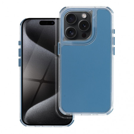 Apple iPhone 15 Case MATRIX Blue