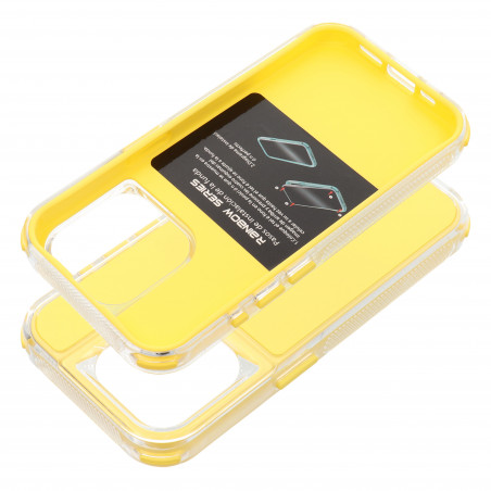 Apple iPhone 15 Pro Case MATRIX Yellow