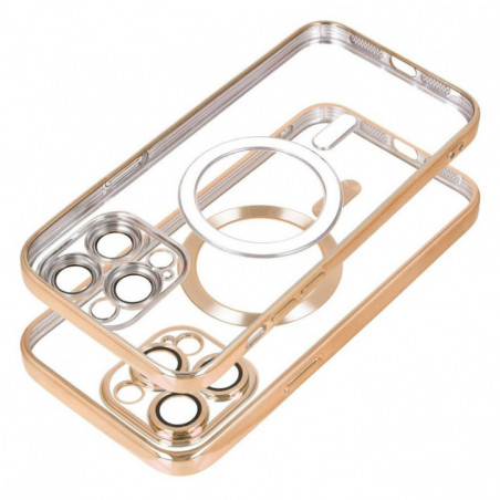 Apple iPhone 15 Case Electro Mag MagSAFE  Gold