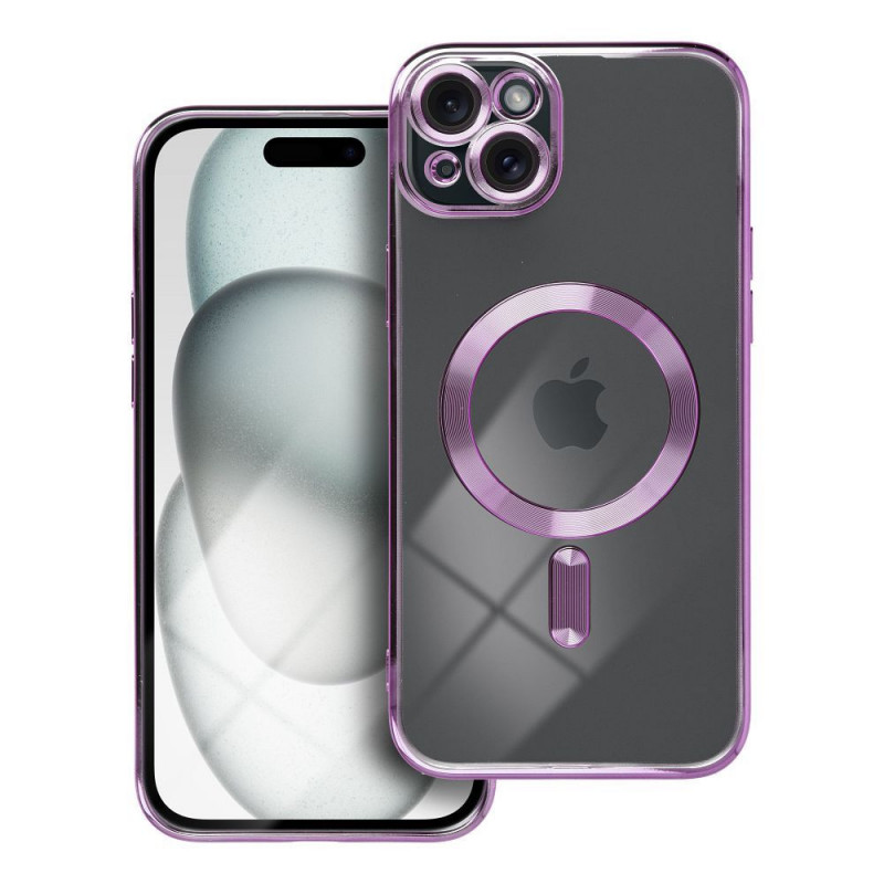Apple iPhone 15 Plus Case Electro Mag MagSAFE  Deep purple