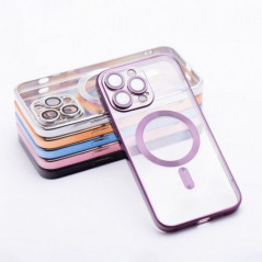 Apple iPhone 14 Case Electro Mag MagSAFE  Deep purple