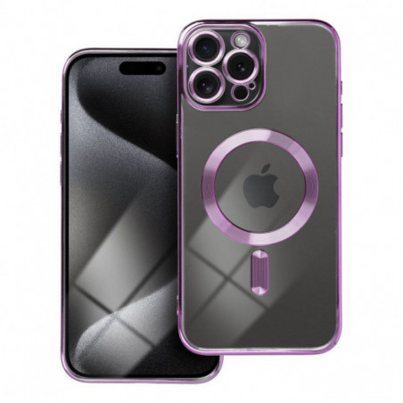 Apple iPhone 15 Pro Max Case Electro Mag MagSAFE  Deep purple