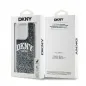 Apple iPhone 13 Pro Case DKNY Liquid Glitters Arch Logo Black 