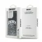 Apple iPhone 13 Pro Max Case DKNY Liquid Glitters Arch Logo Black 