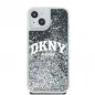 Apple iPhone 14 Case DKNY Liquid Glitters Arch Logo Black 