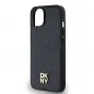 Apple iPhone 14 Case DKNY Pu Repeat Pattern Stack Logo MagSAFE  Black 