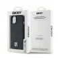 Apple iPhone 14 Case DKNY Pu Repeat Pattern Stack Logo MagSAFE  Black 