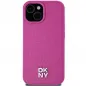 Apple iPhone 15 Case DKNY Pu Repeat Pattern Stack Logo MagSAFE  Pink 