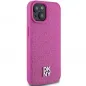 Apple iPhone 15 Case DKNY Pu Repeat Pattern Stack Logo MagSAFE  Pink 