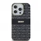 Apple iPhone 11 Case DKNY Repeat Texture Pattern Stripe MagSAFE  Black 