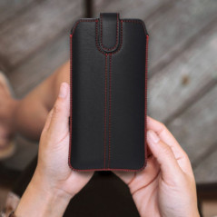 XIAOMI Mi 11 Univerzálne puzdro Pocket Case Ultra Slim M4 Black 