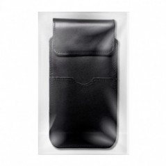 XIAOMI Redmi Note 10 Pro Max Univerzálne puzdro, Belt Holster ROYAL - Leather universal flap pocket Black 