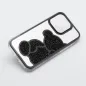 Apple iPhone 15 Case Teddy bear Black 