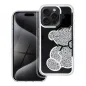 Apple iPhone 15 Case Teddy bear Silver 